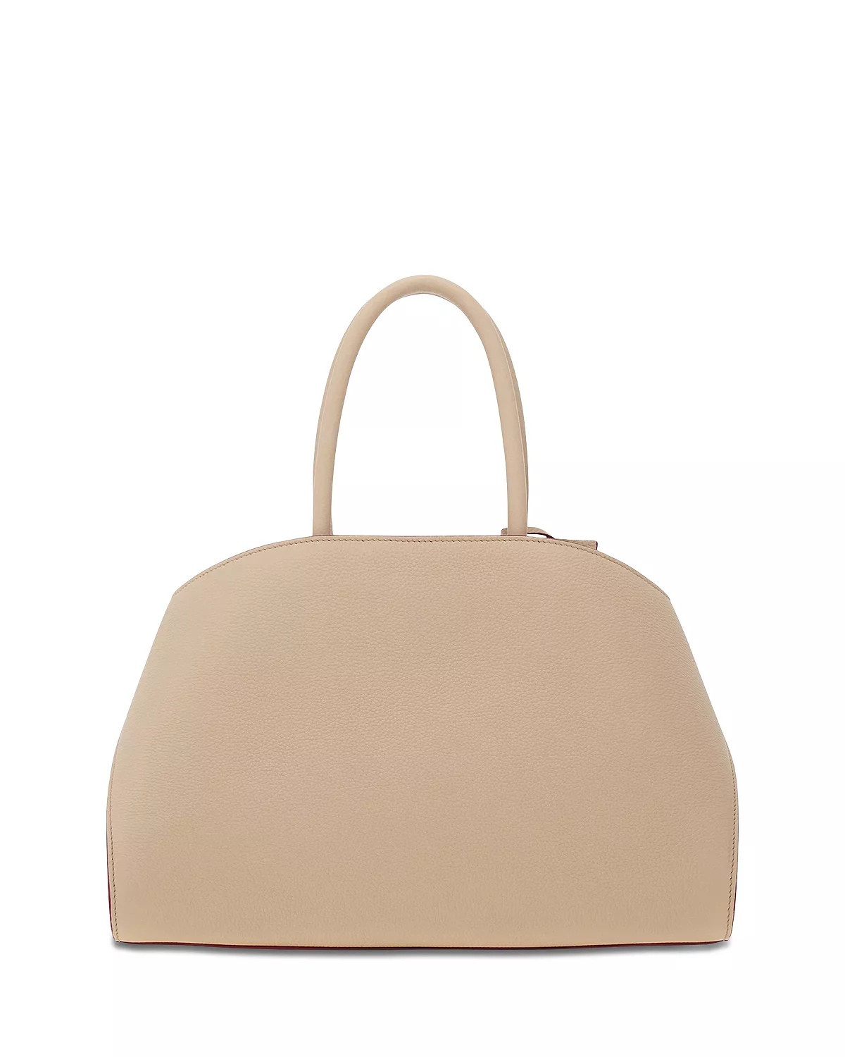 Small Hug Leather Top Handle Bag - 7