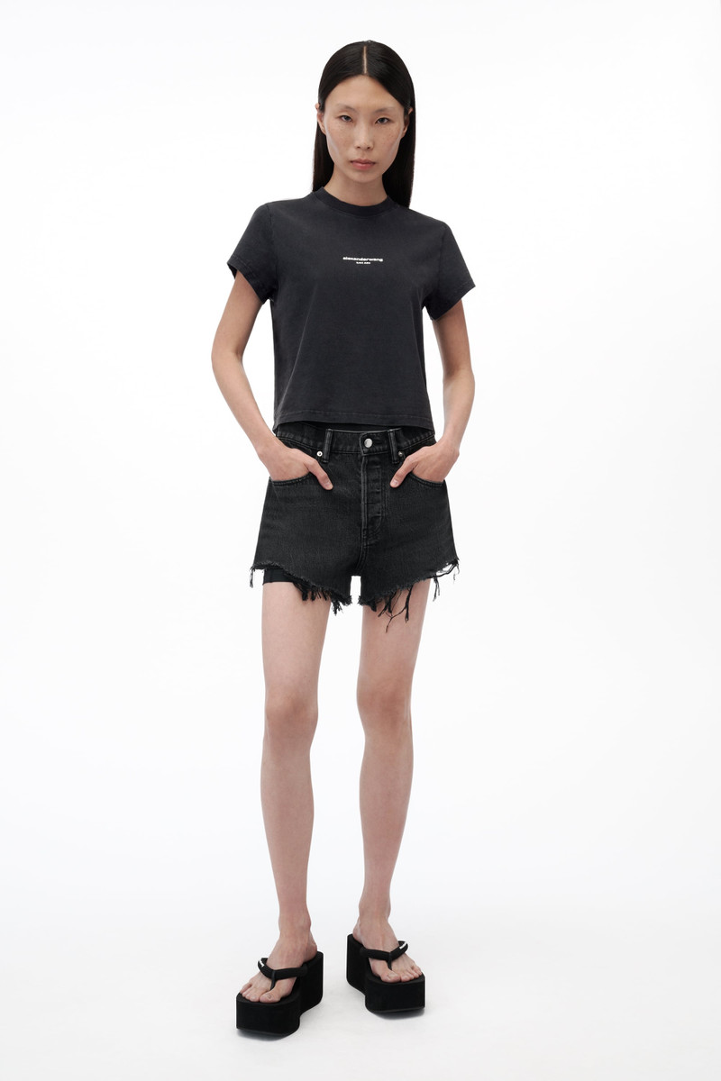 Alexander Wang LOGO PRINT SHORT SLEEVE TEE outlook
