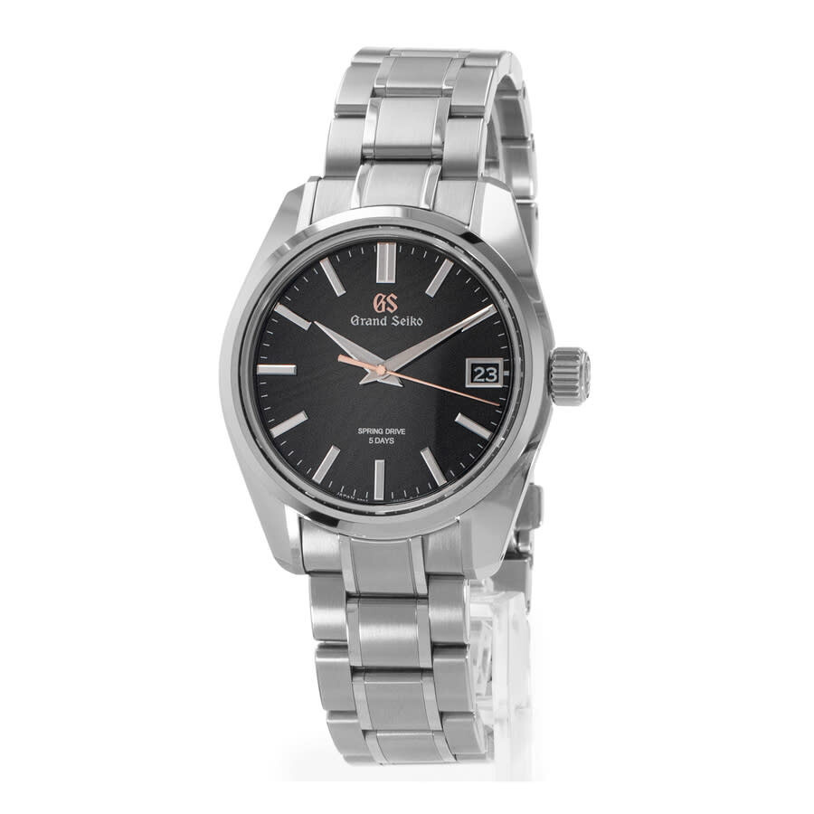 Grand Seiko - Pre-owned Grand Seiko Heritage Collection Automatic Black Dial Men's Watch SLGA013G - 4