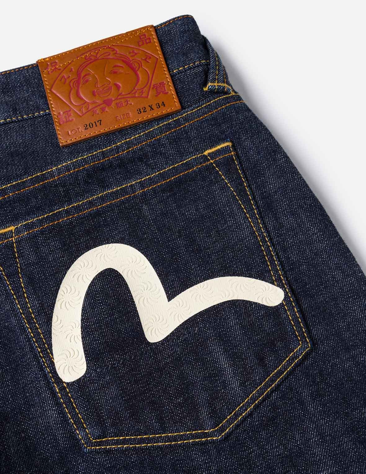 Seagull Print and Pockets Carrot Fit Jeans #2017 - 3