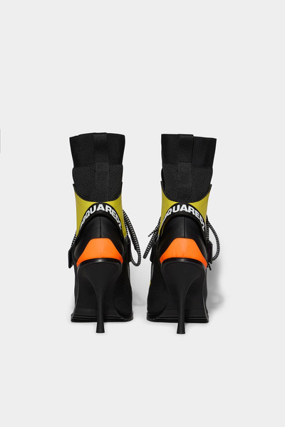 DSQUARED2 TECHNO HIKING ANKLE HEELED BOOTS outlook