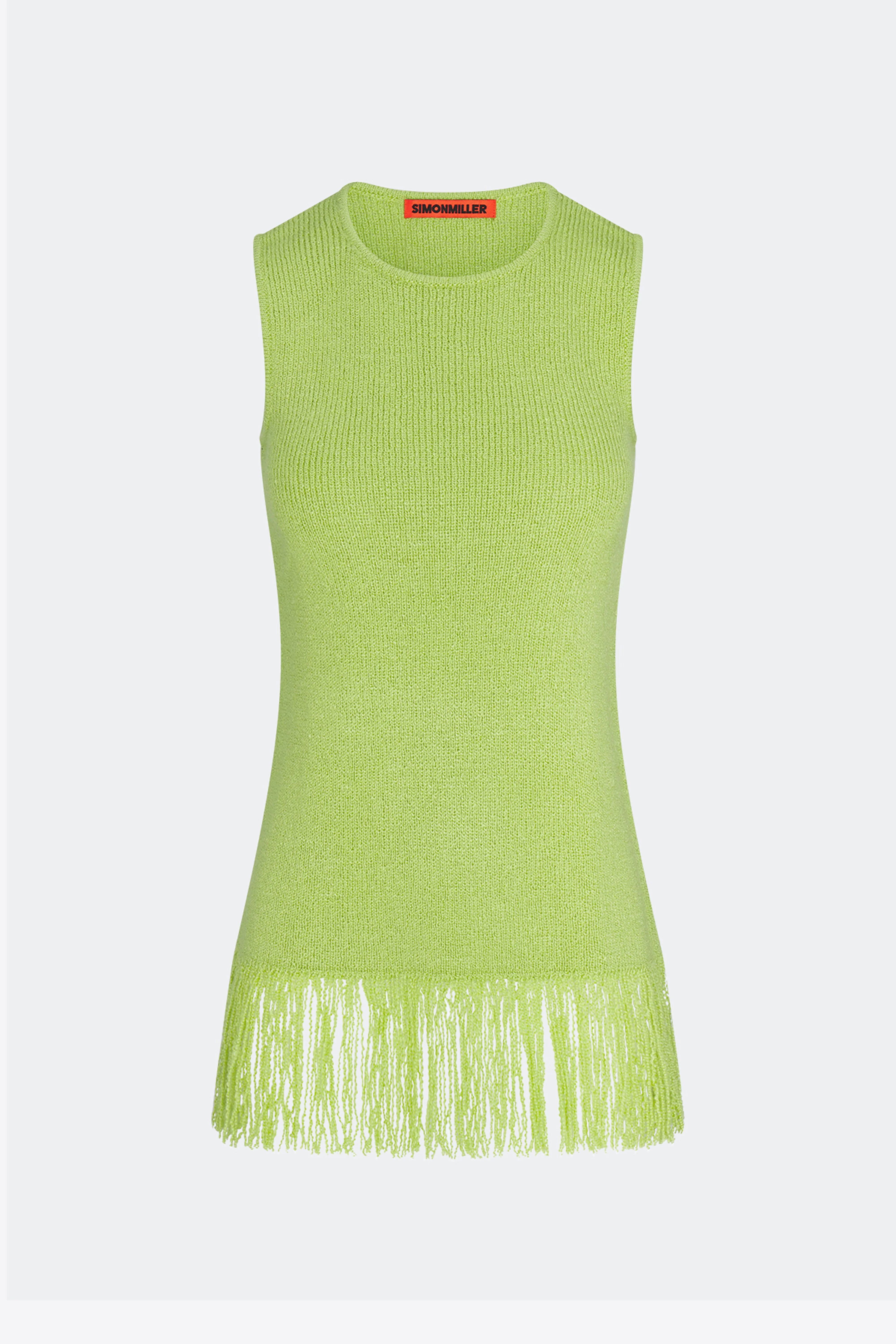 Lisel Knit Top In Lime - 1