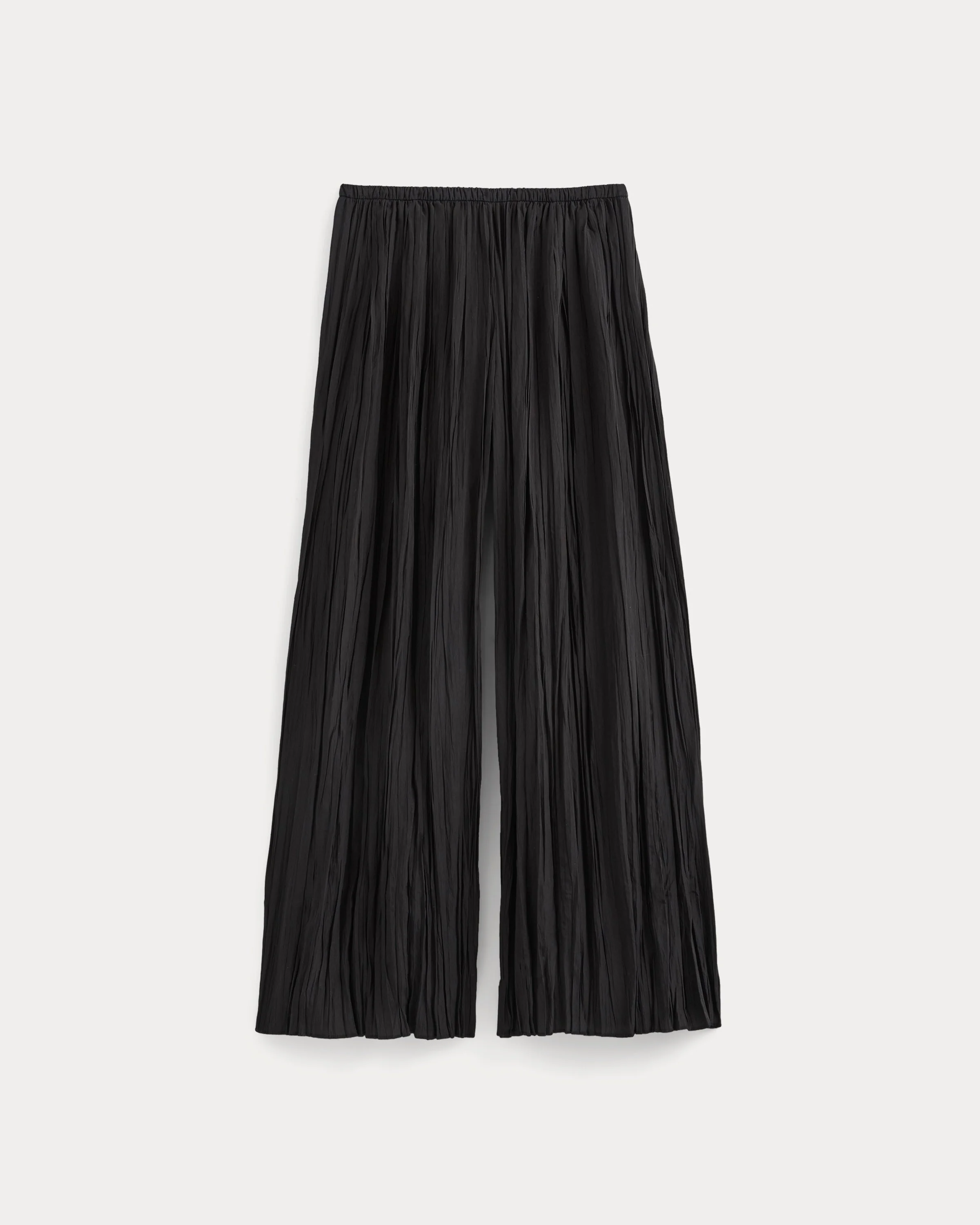 CRINKLE WIDE-LEG PANT - 1