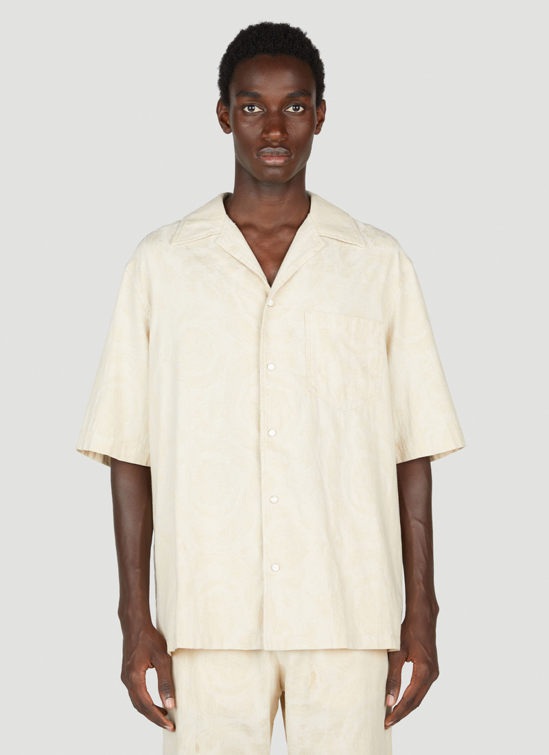 Jacquard Short Sleeve Shirt 1
