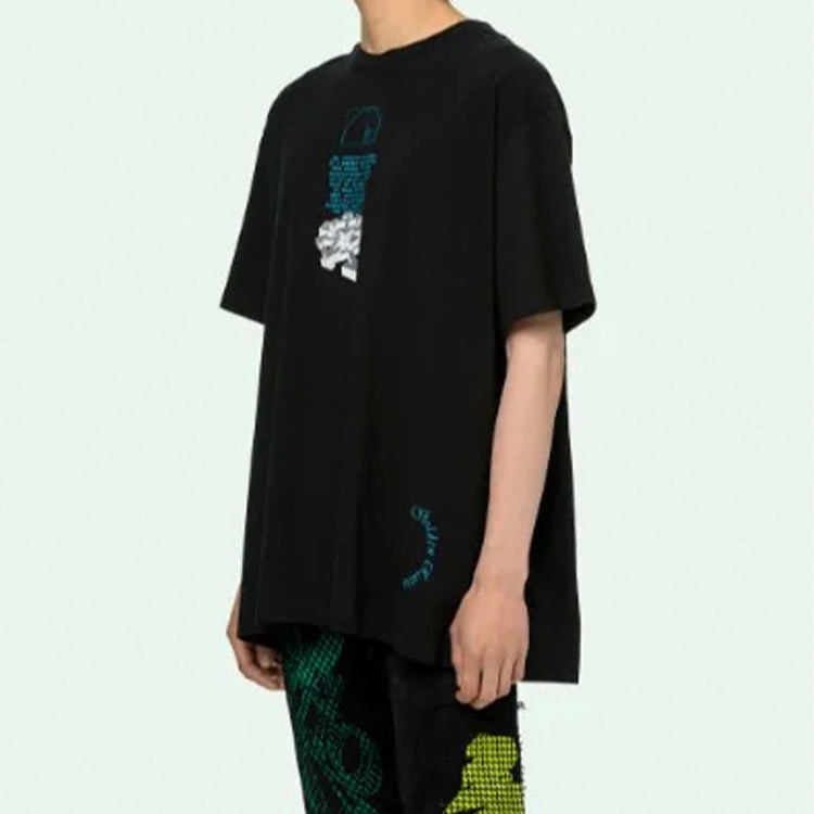 Off-White SS20 Dripping Arrows Loose Short-Sleeved OMAA038R201850051001 - 5