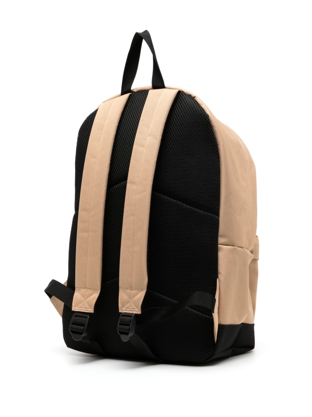 logo-patch zip-fastening backpack - 3
