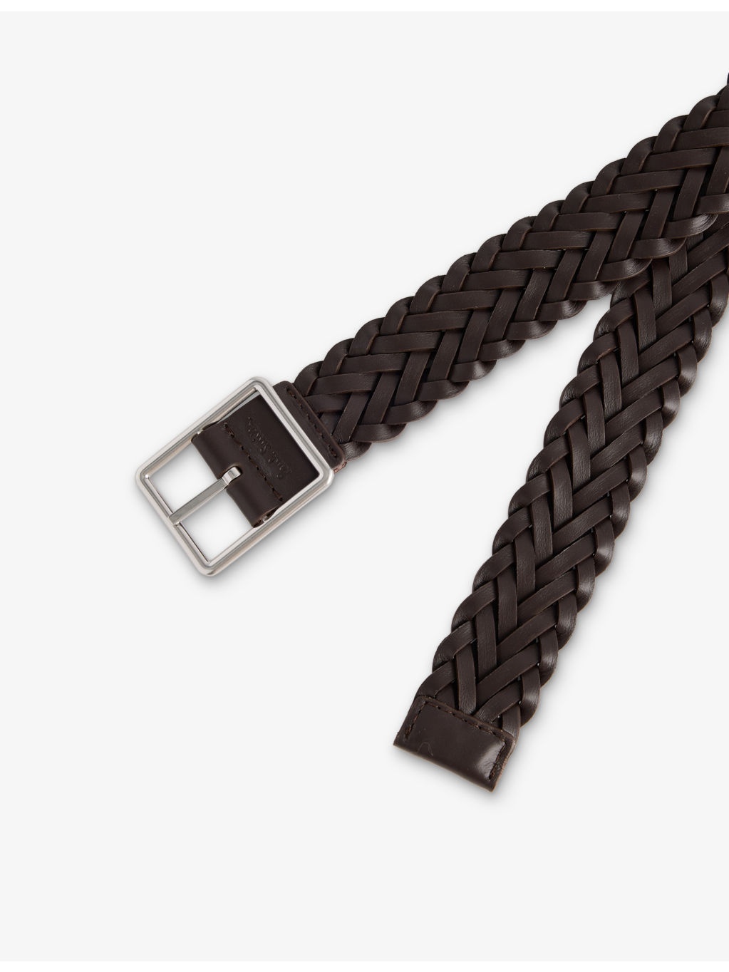 Woven Leather Belt - 3
