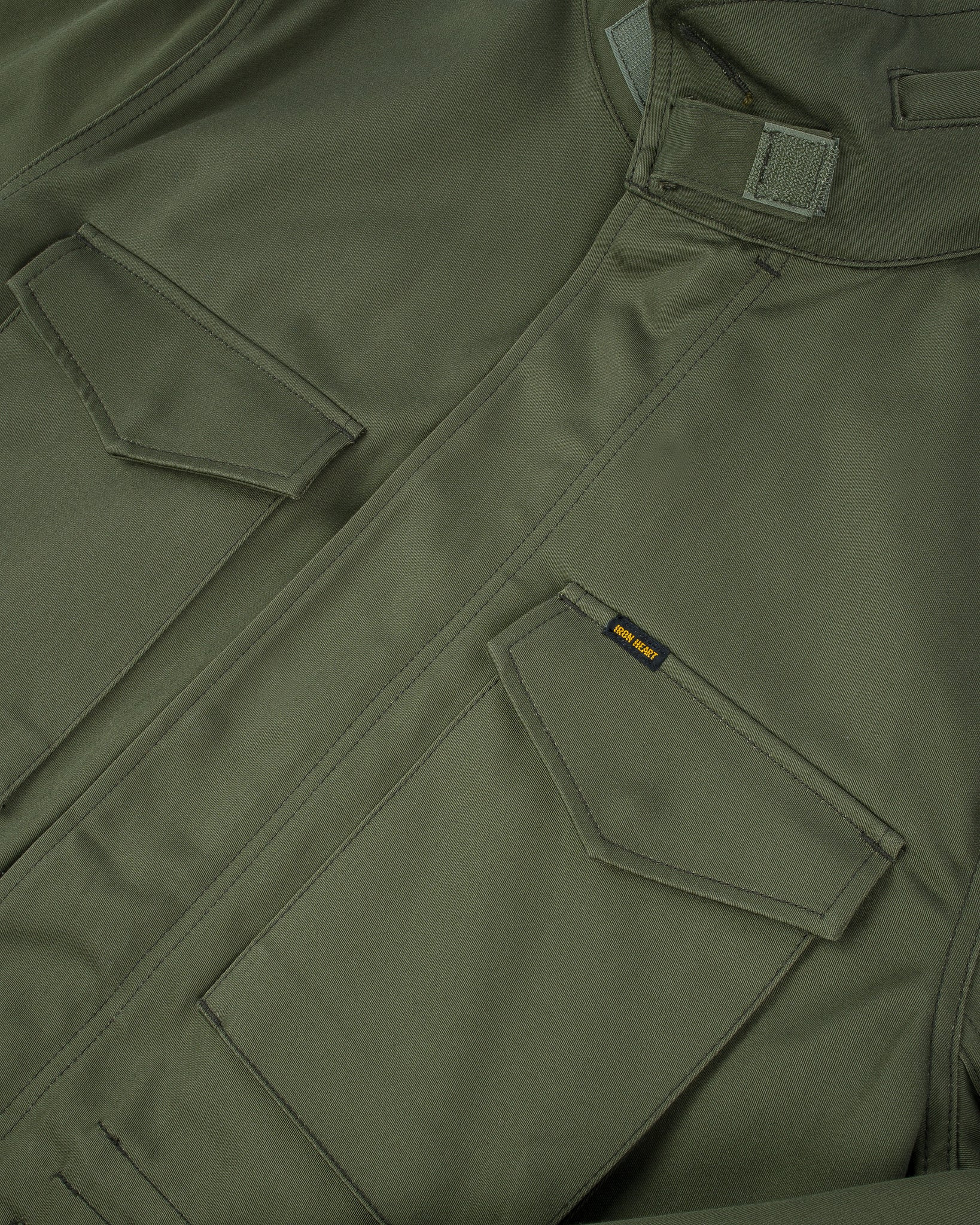 IHM-27-OLV Sateen M65 Field Jacket - Olive - 8