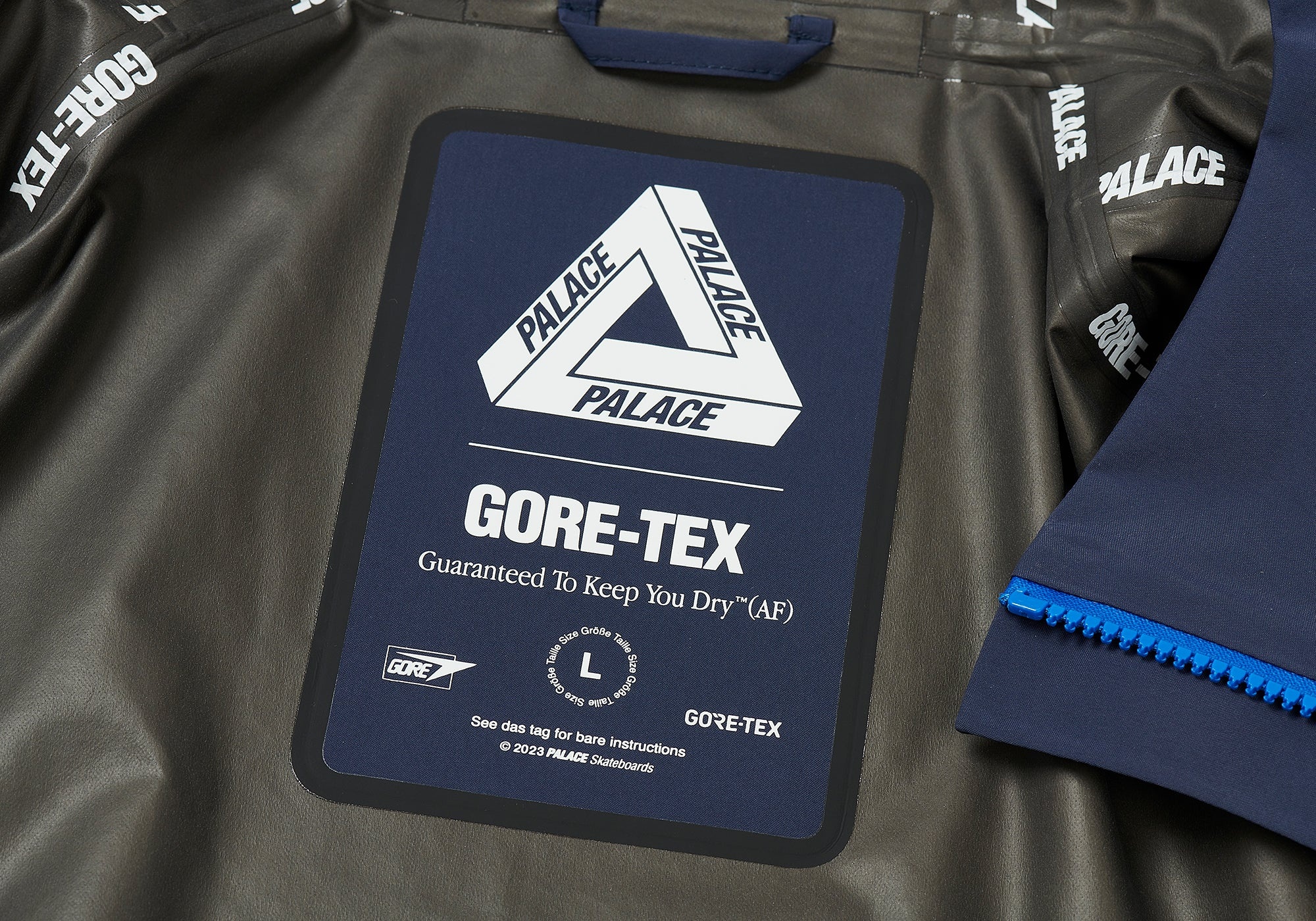 GORE-TEX R-TEK JACKET NAVY - 7