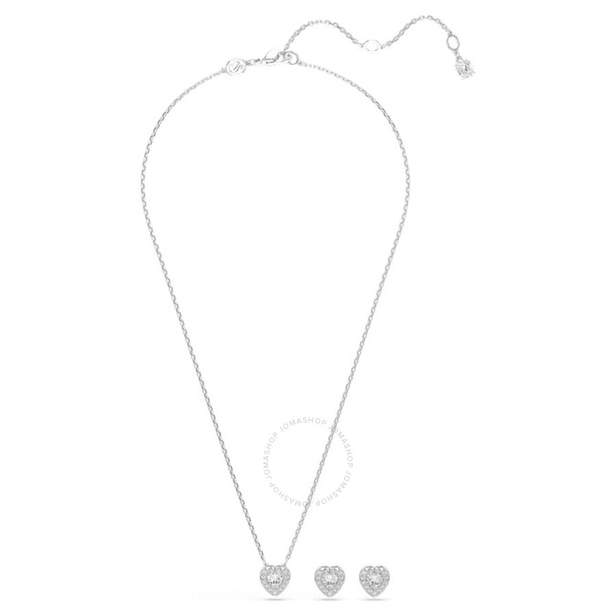 Swarovski - Swarovski Ariana Grande x Swarovski Heart Necklace and Earring Set - 2
