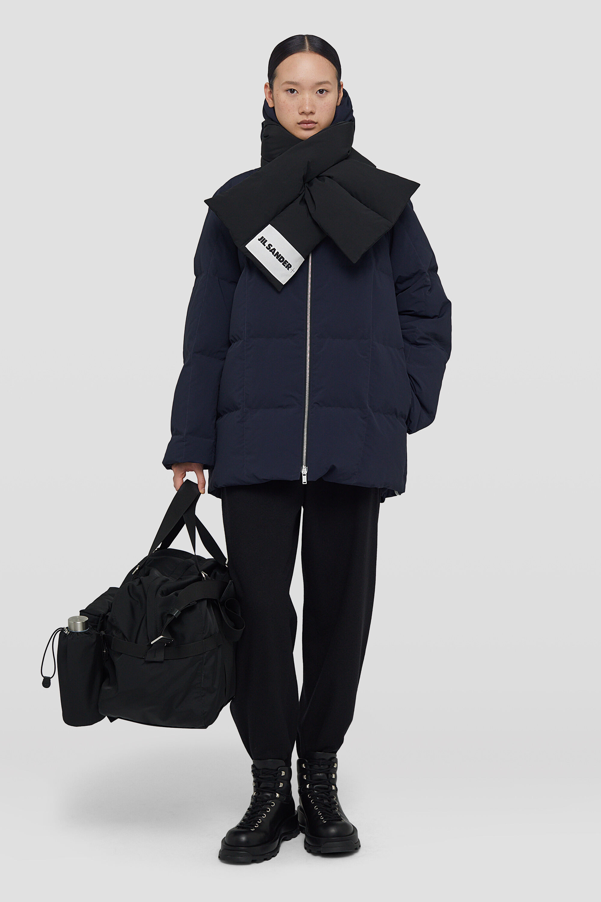 Quilted Down Jacket - 5