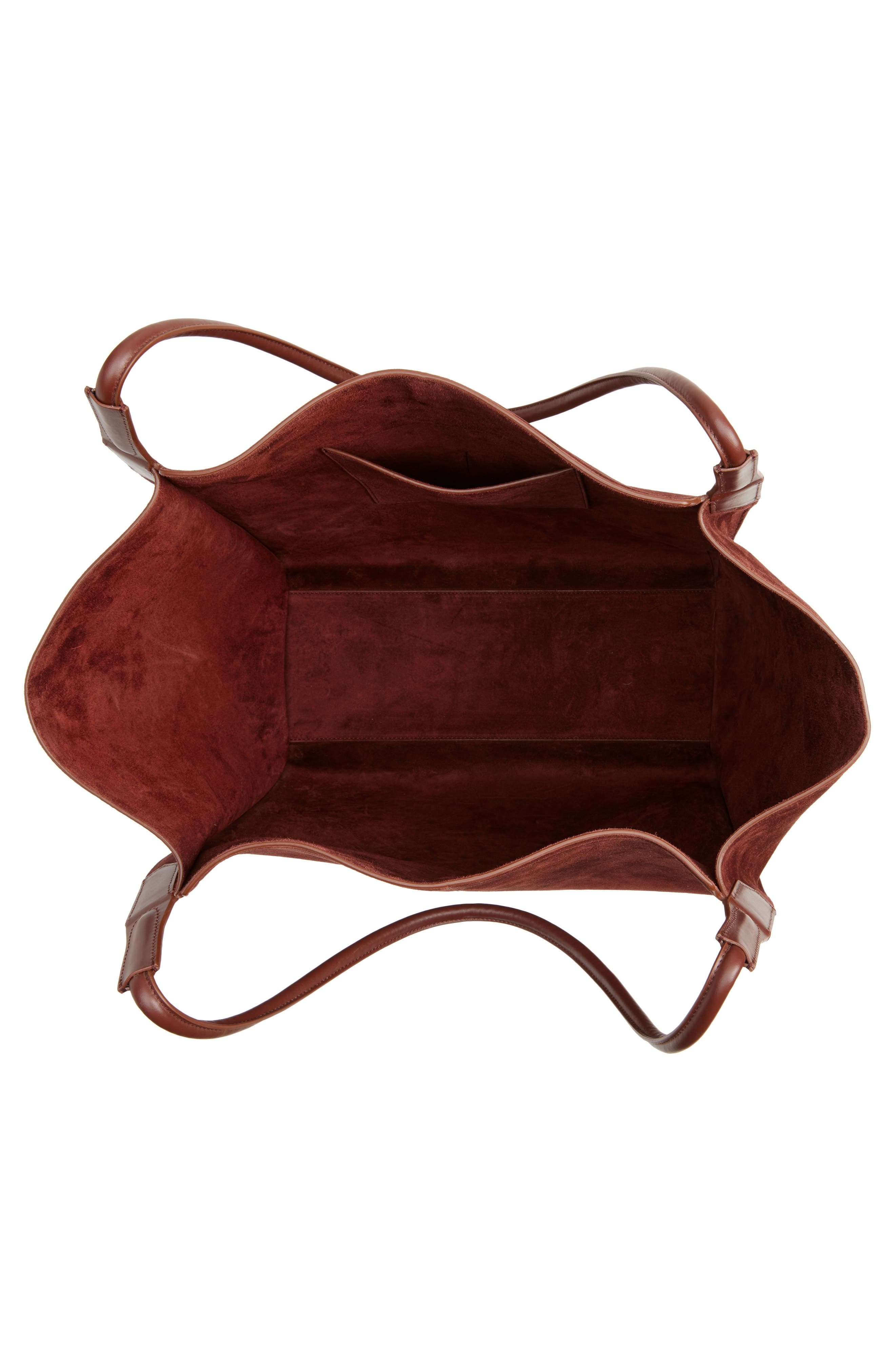 Victoria Beckham Victoria Sue Suede Tote in Dark Brown at Nordstrom - 5