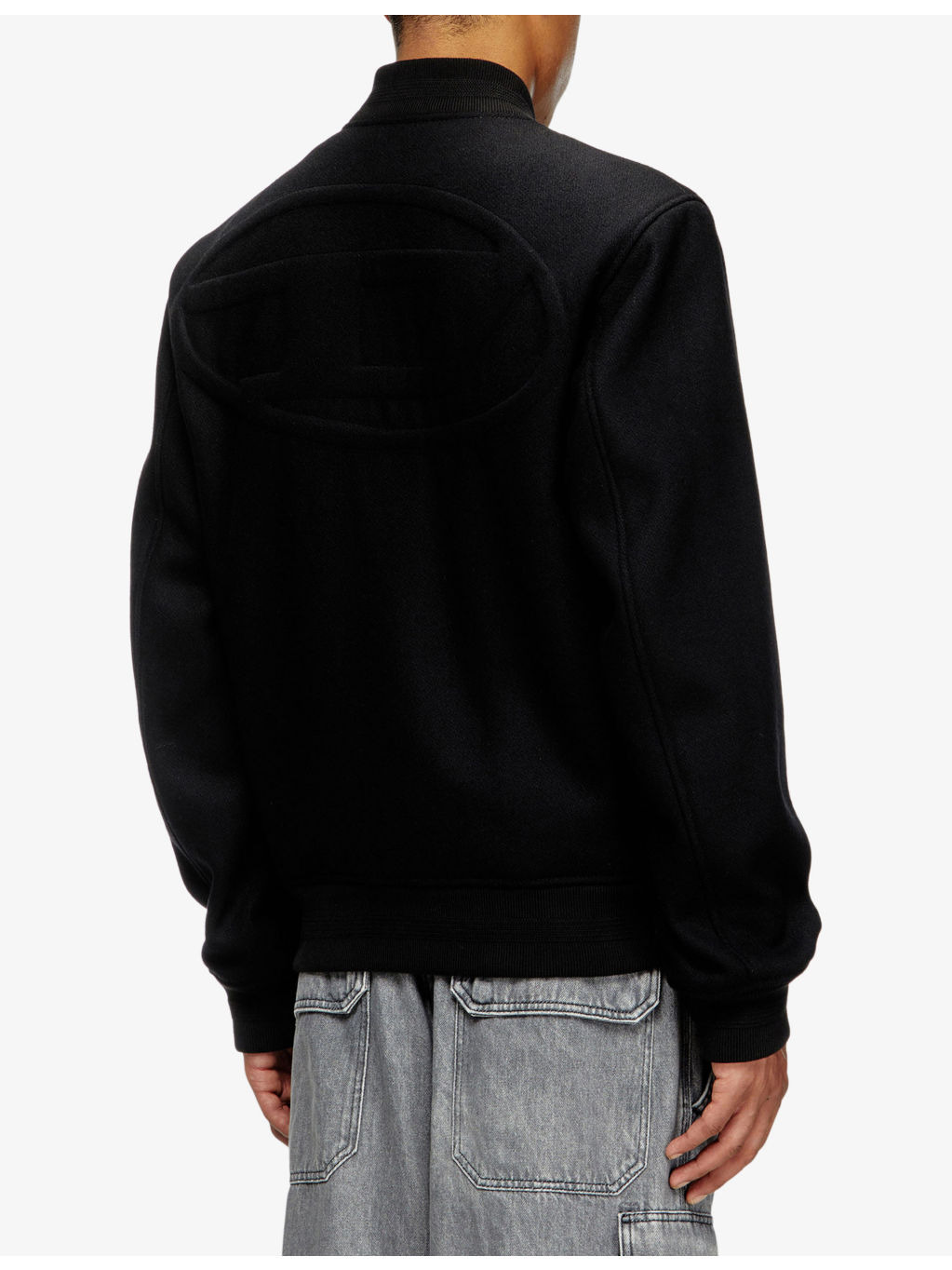 J-Arry Logo-Embossed Wool-Blend Bomber Jacket - 4