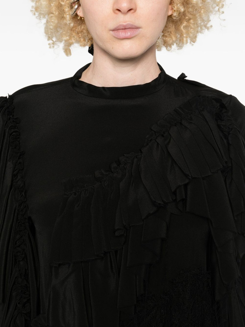 ruffled asymmetric top 5