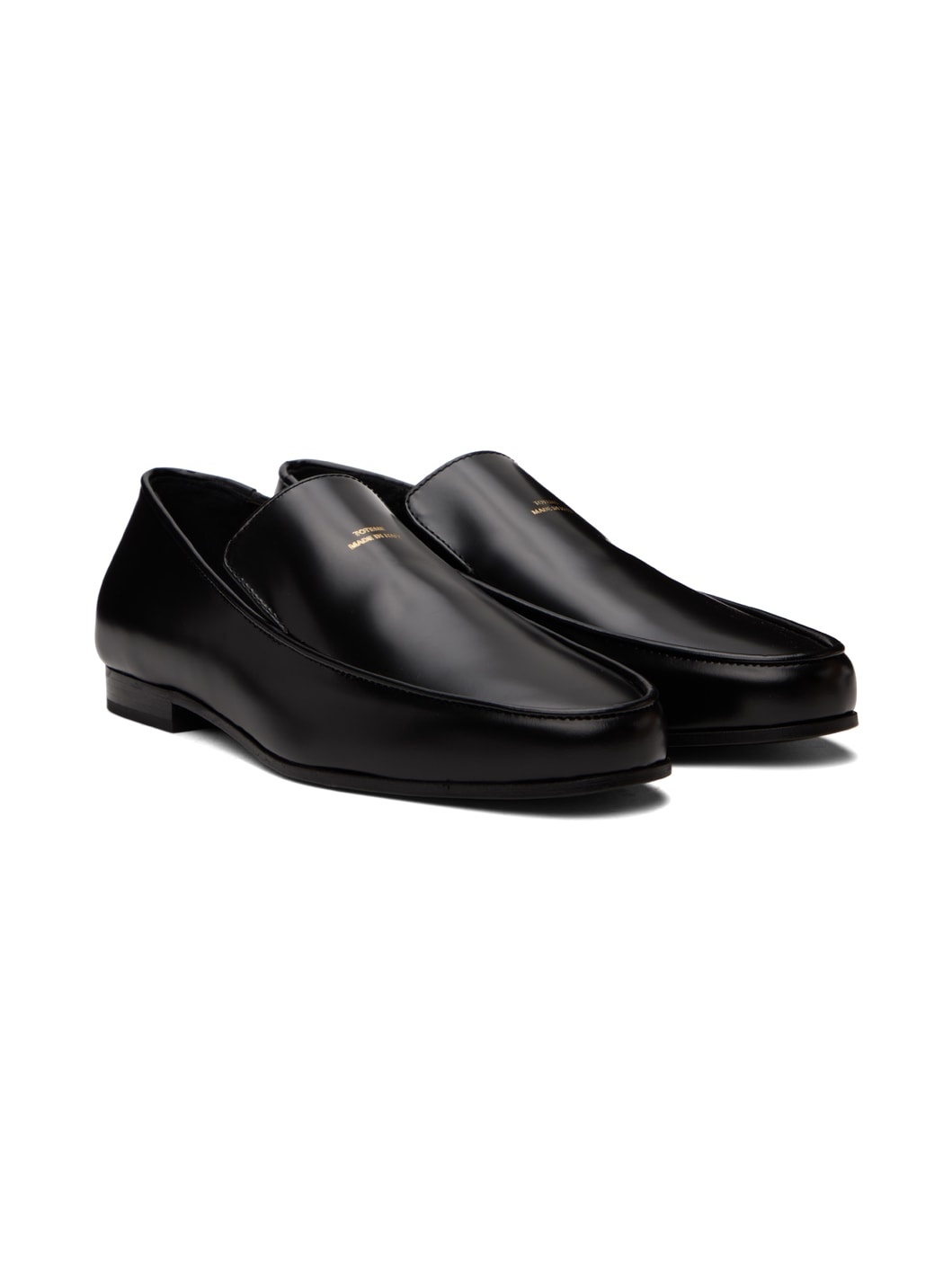 Black 'The Oval' Loafers - 4