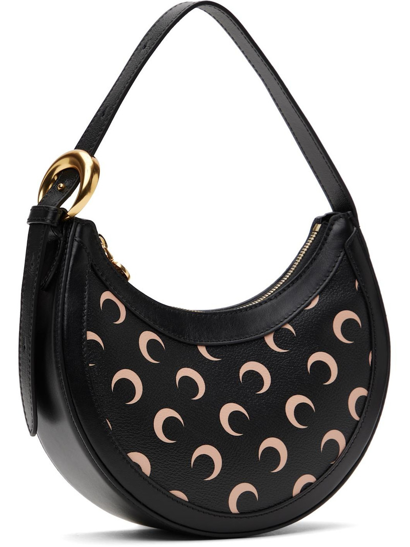 Marine Serre Black Moon Canvas Eclips Mini Bag outlook