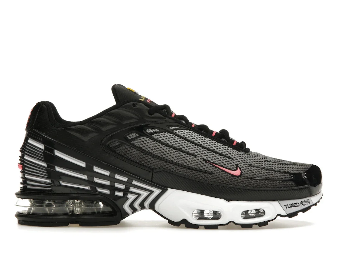 Nike Air Max Plus 3 Black White Chamois - 1