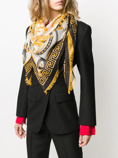 VERSACE barocco print scarf outlook