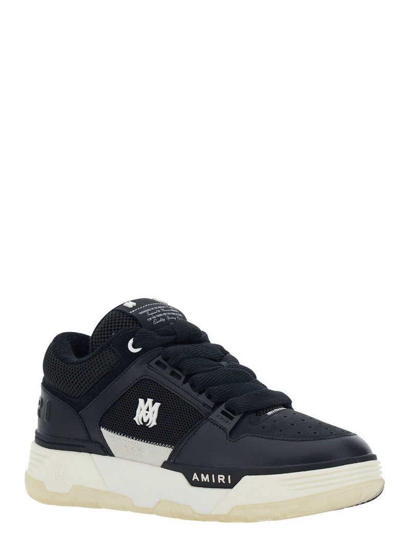 AMIRI Sneaker Ma1 Black With Minimalist Design Leather Men Calf outlook