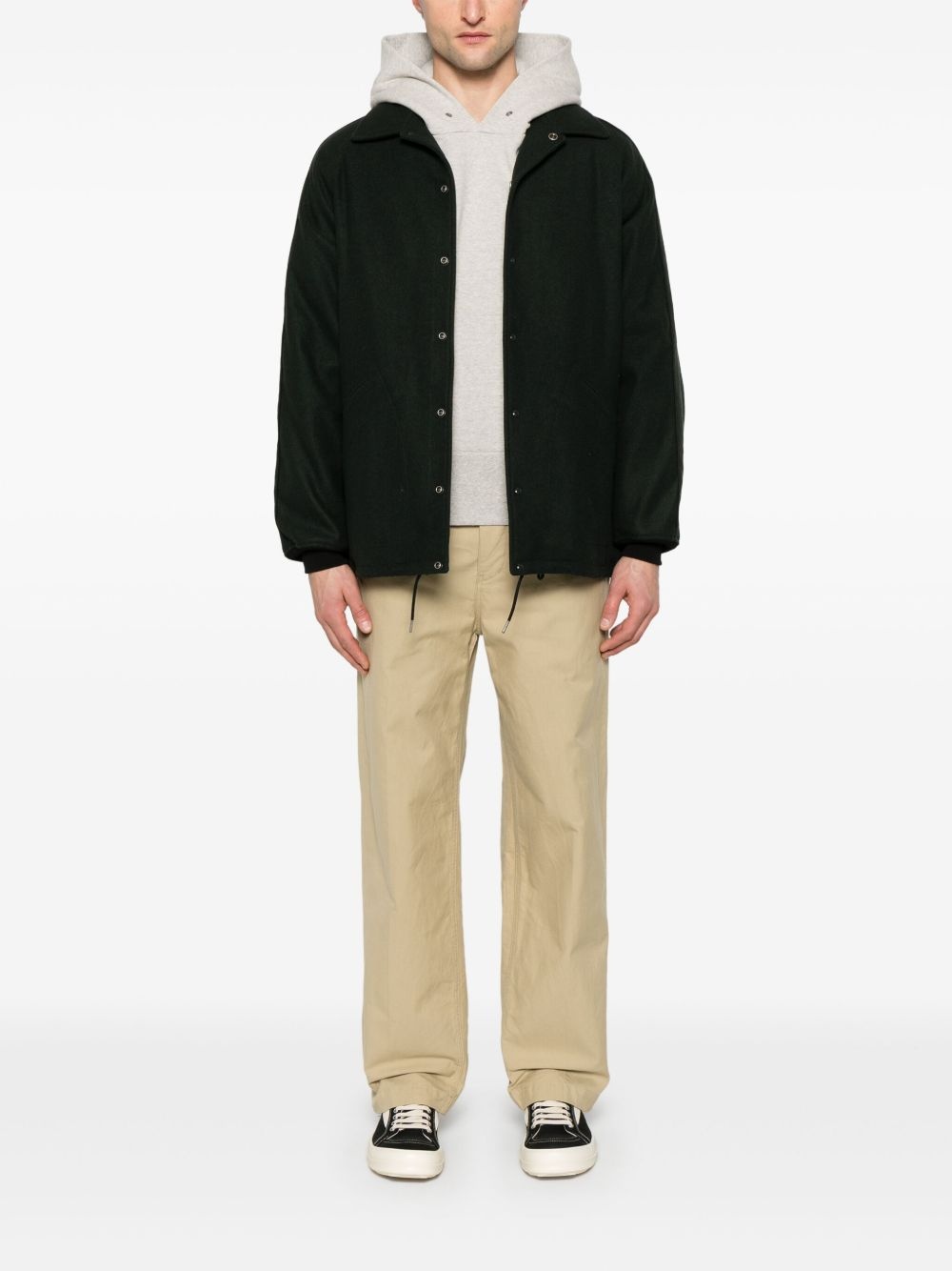 wide-leg chinos - 2