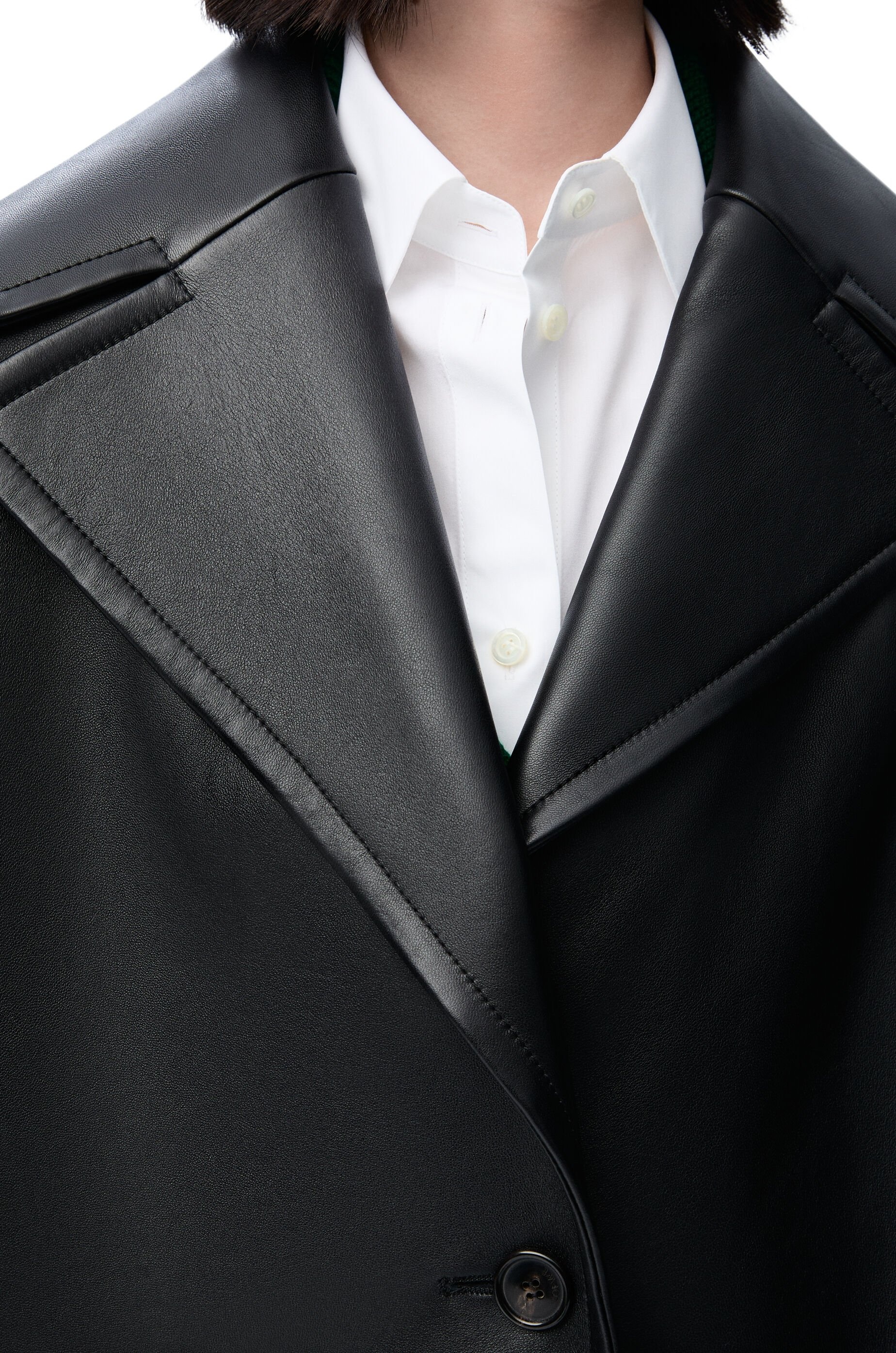 Short coat in nappa lambskin - 5