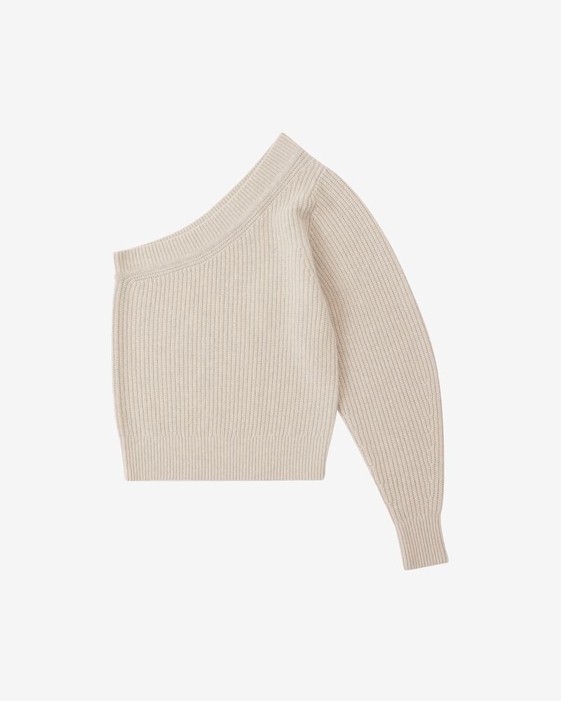 BOWEN ASYMMETRICAL WOOL SWEATER - 1