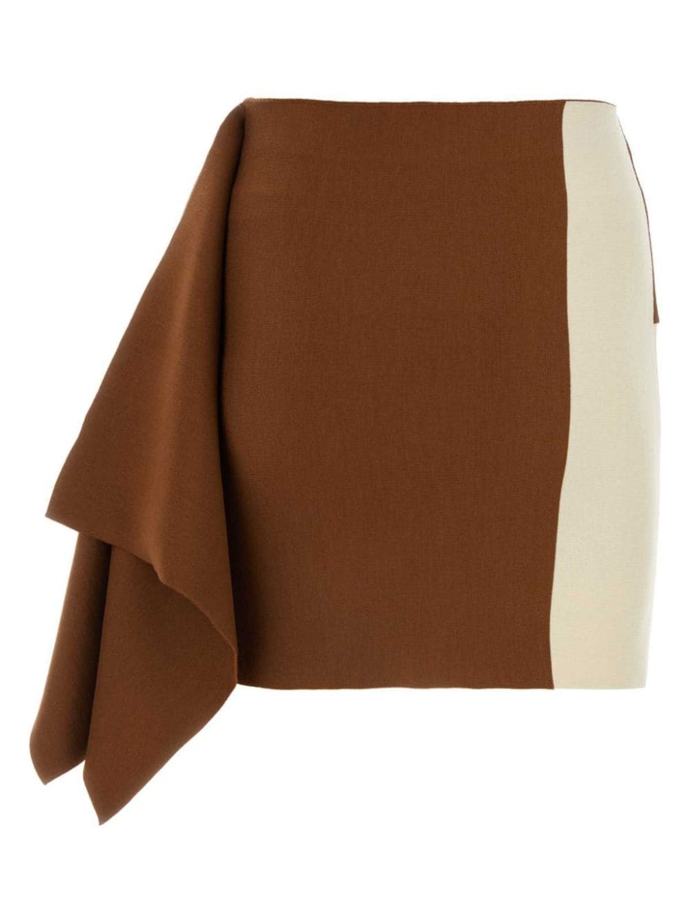 wool mini skirt - 2