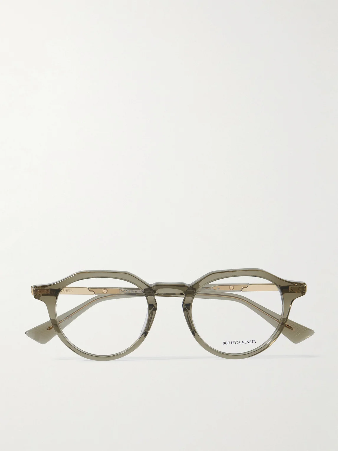 Forte Round-Frame Recycled-Acetate Optical Glasses - 1