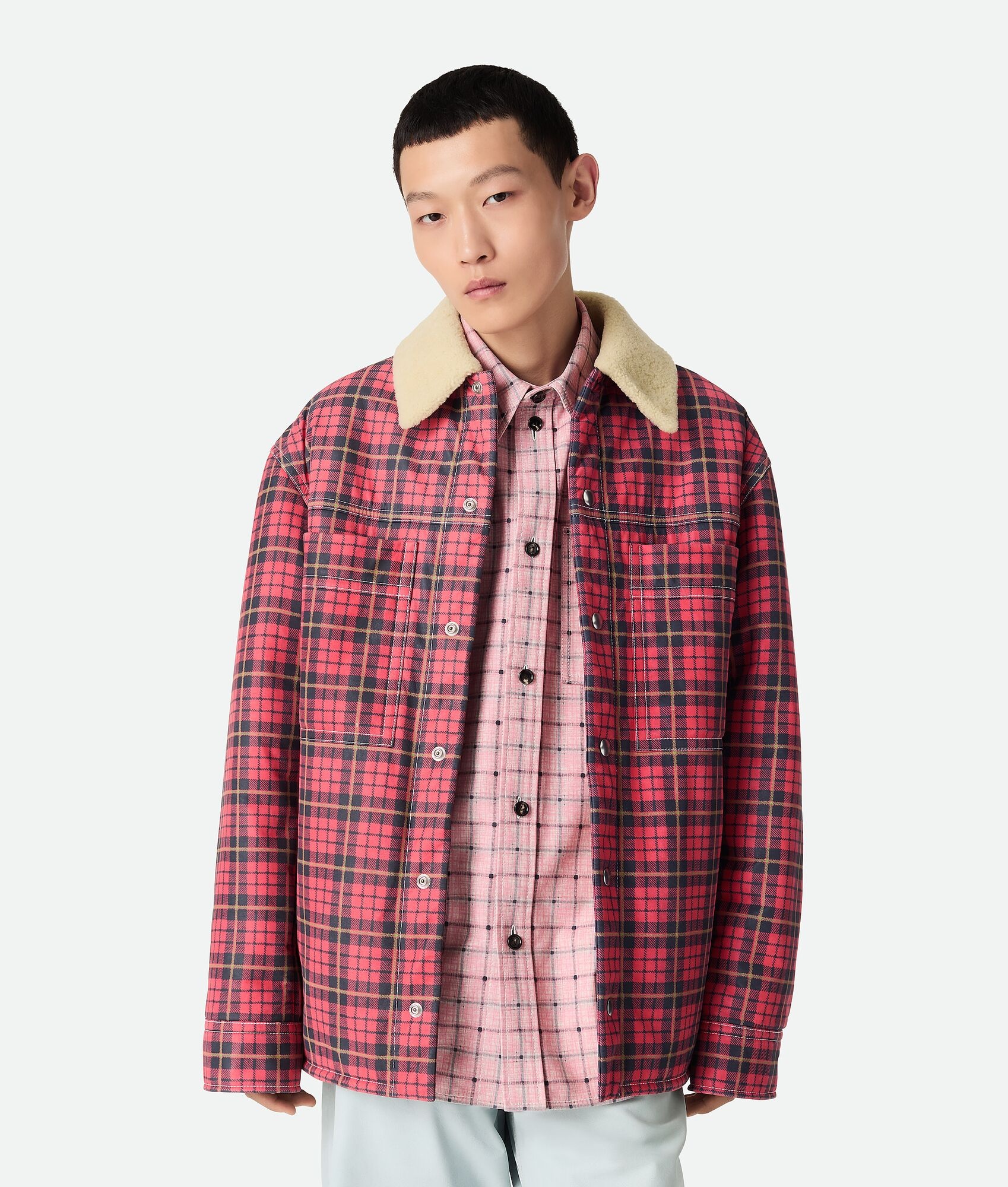 Printed Shearling Blouson - 5