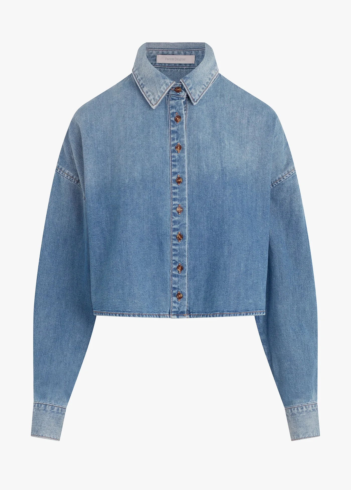 THE CROP EX-BOYFRIEND SHIRT - 1