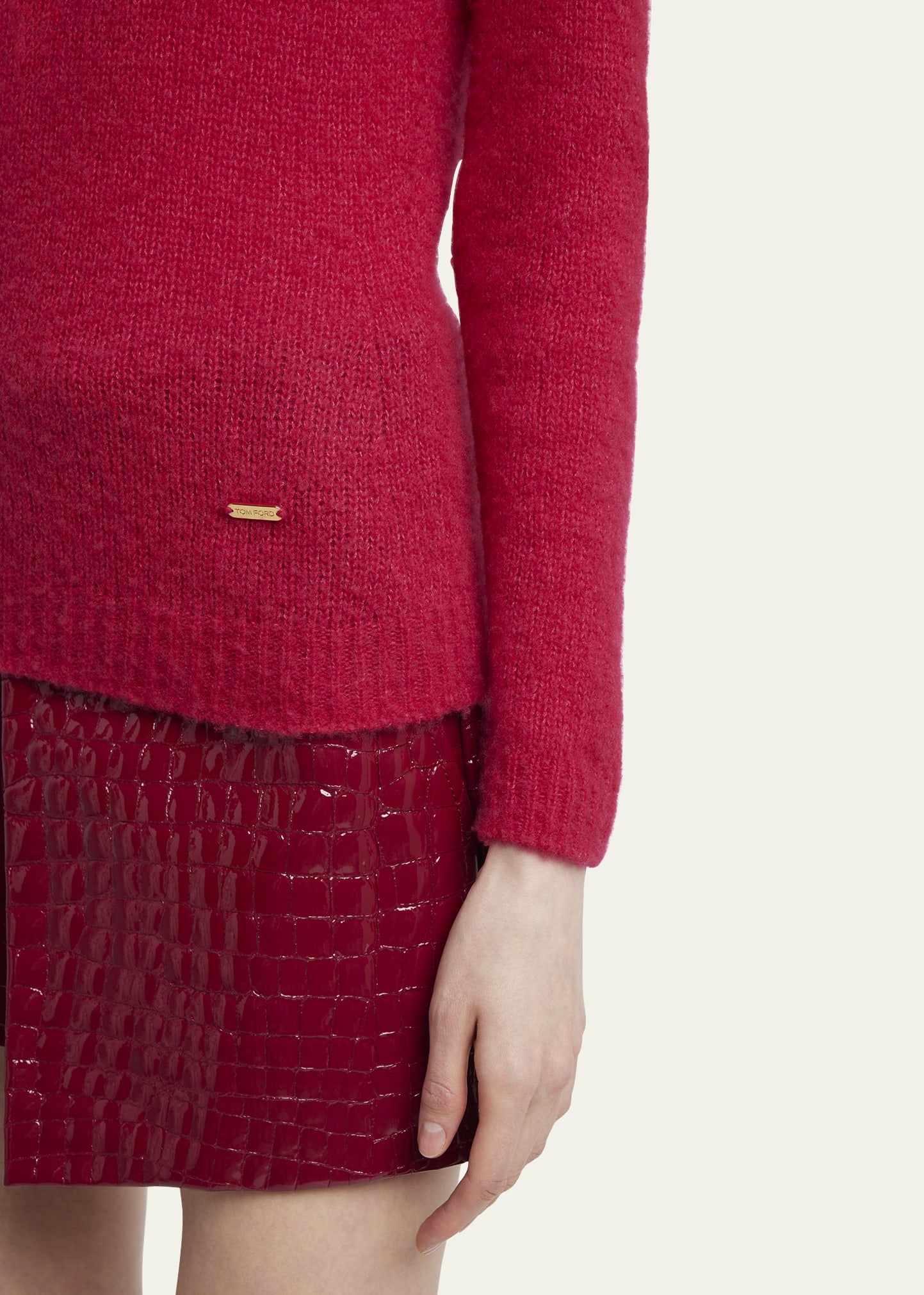 Turtleneck Cashmere Sweater - 5
