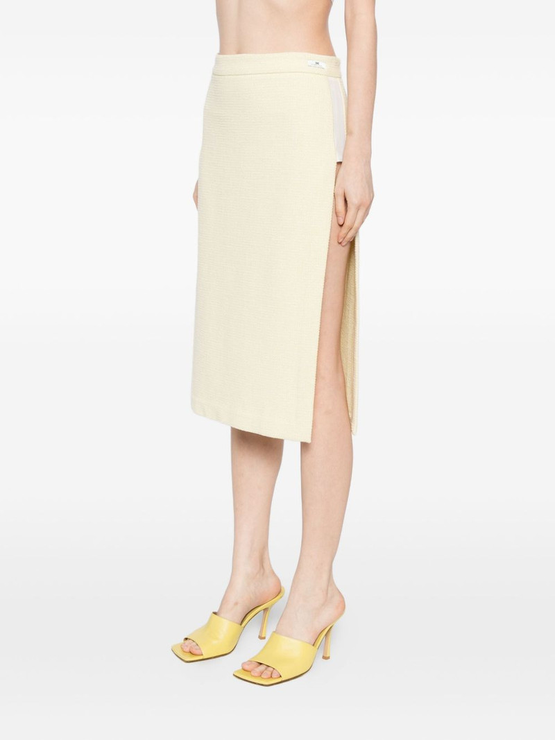 diamond-embellished tweed skirt 3
