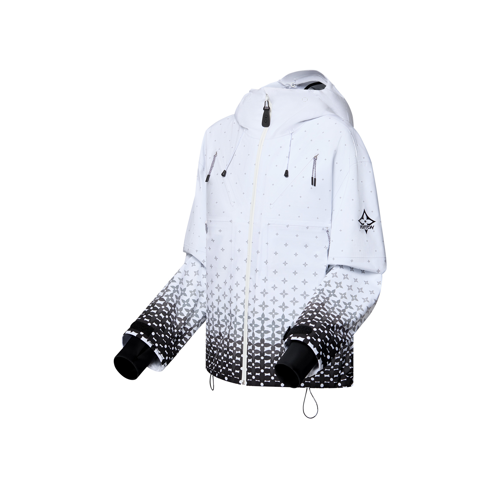 Ombré Monogram Shell Ski Jacket - 2