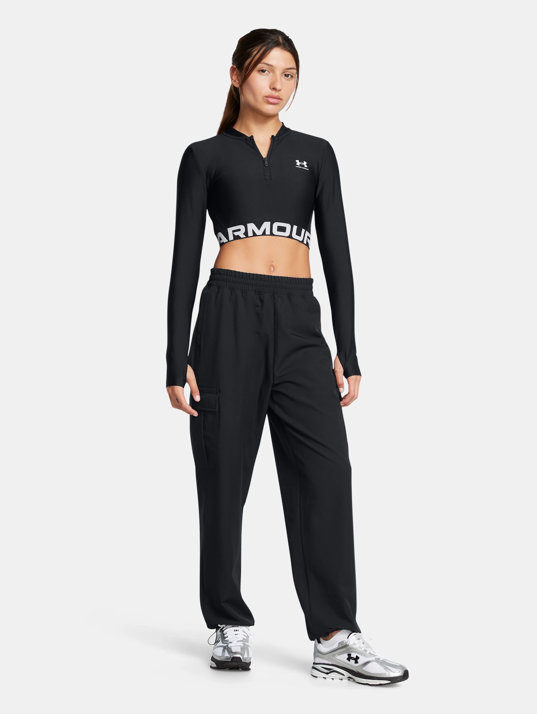 Women's UA Woven Cargo Pants - 5