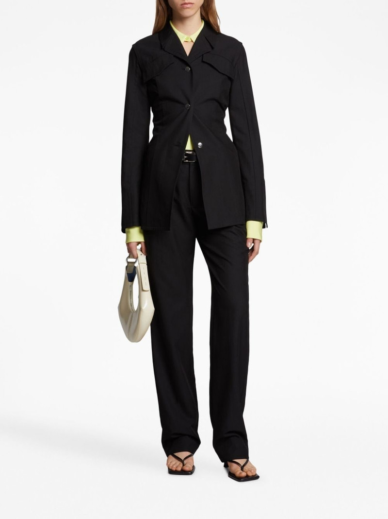 Proenza Schouler notched-lapels button-down blazer outlook