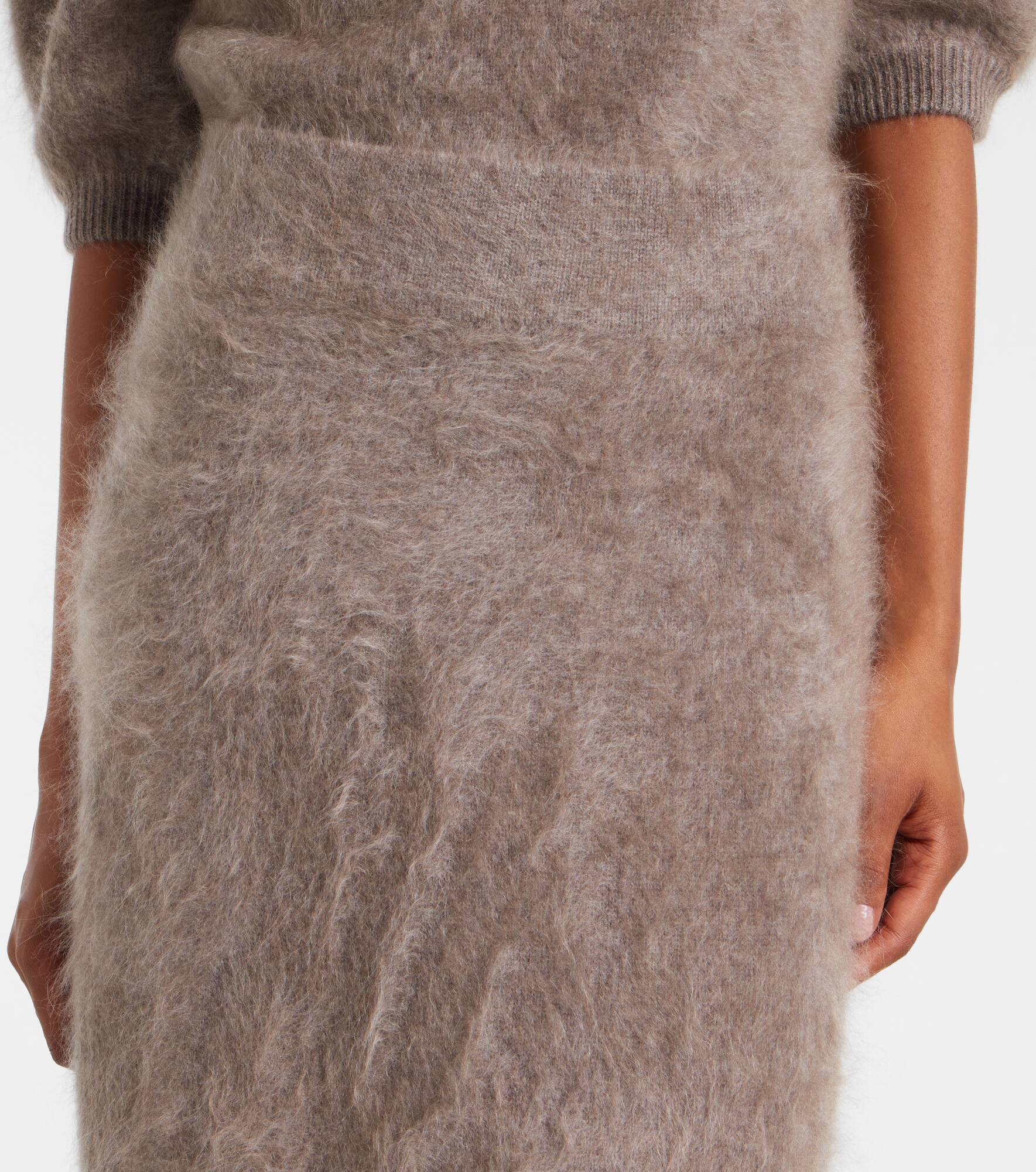 Asta cashmere maxi skirt - 4