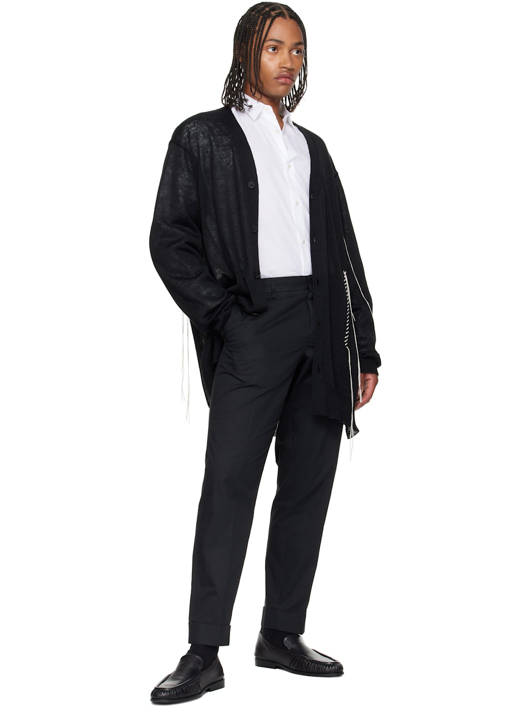 Black Mocassino Loafers - 5