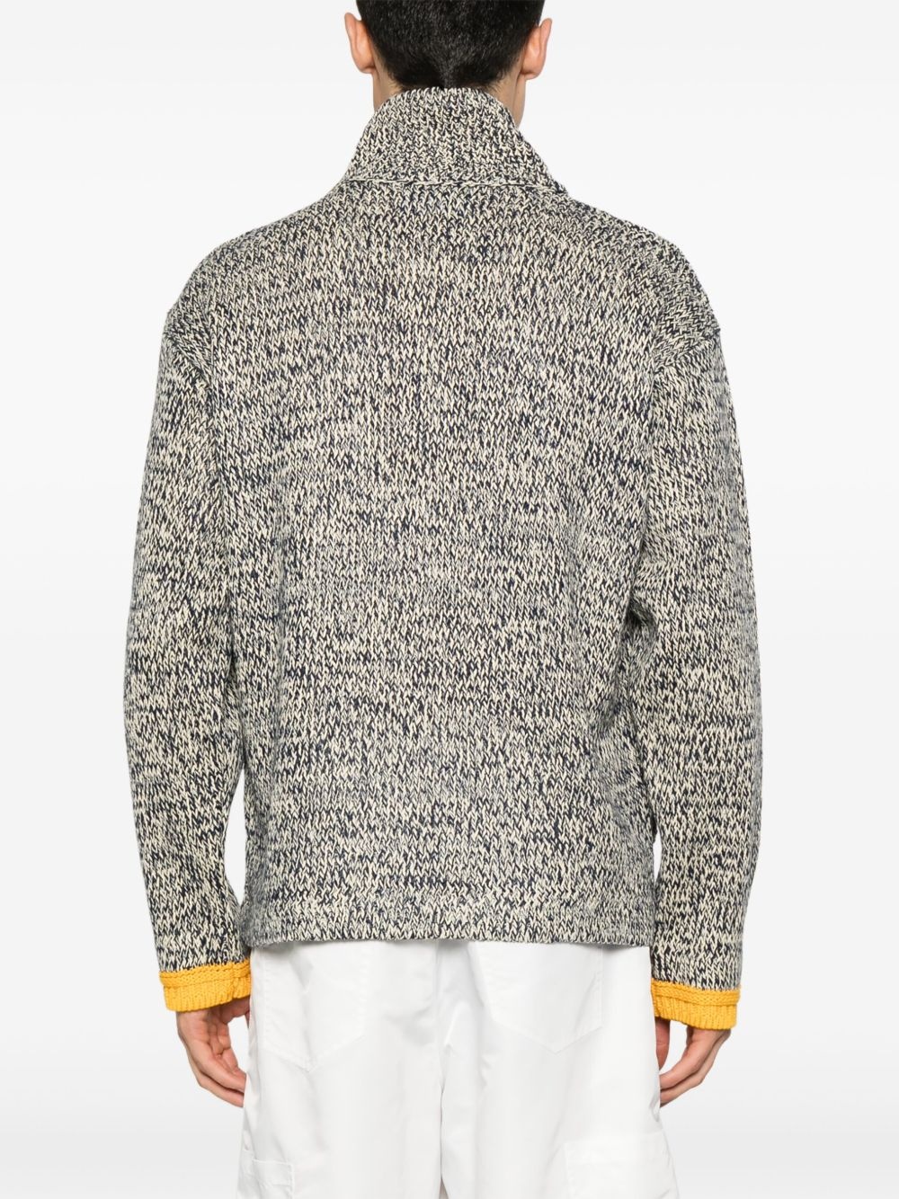 painted-logo sweater - 4