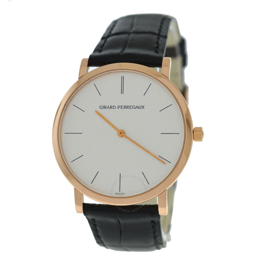 Pre-owned Girard Perregaux Perregaux Classique Elegance Hand Wind White Dial Men's Watch 47620-0-52- - 1