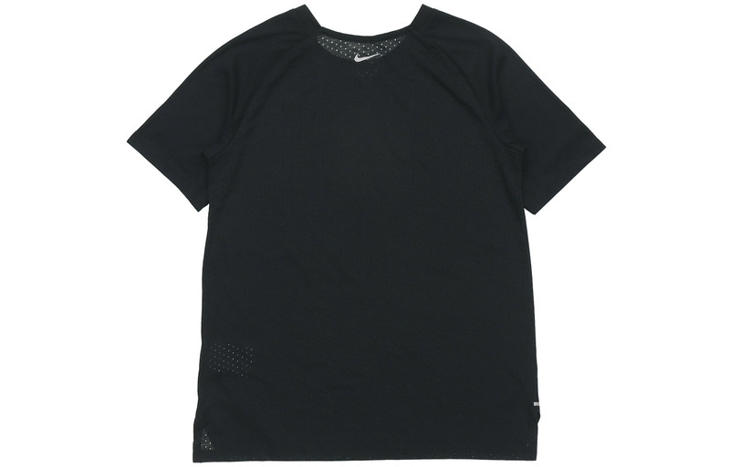Nike (WMNS) Nike Dri-Fit Tailwind Short Sleeve Running 'Black' 890192-010 outlook