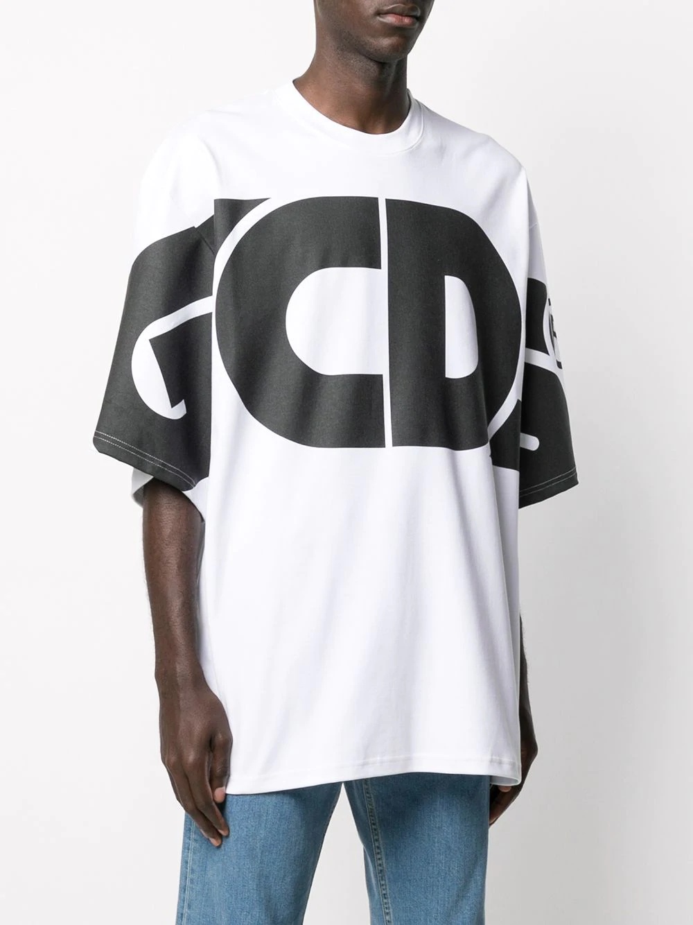 oversized logo print T-shirt - 3