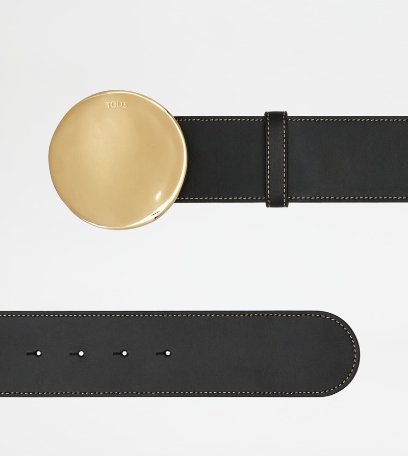 Tod's BELT IN LEATHER - BLACK outlook