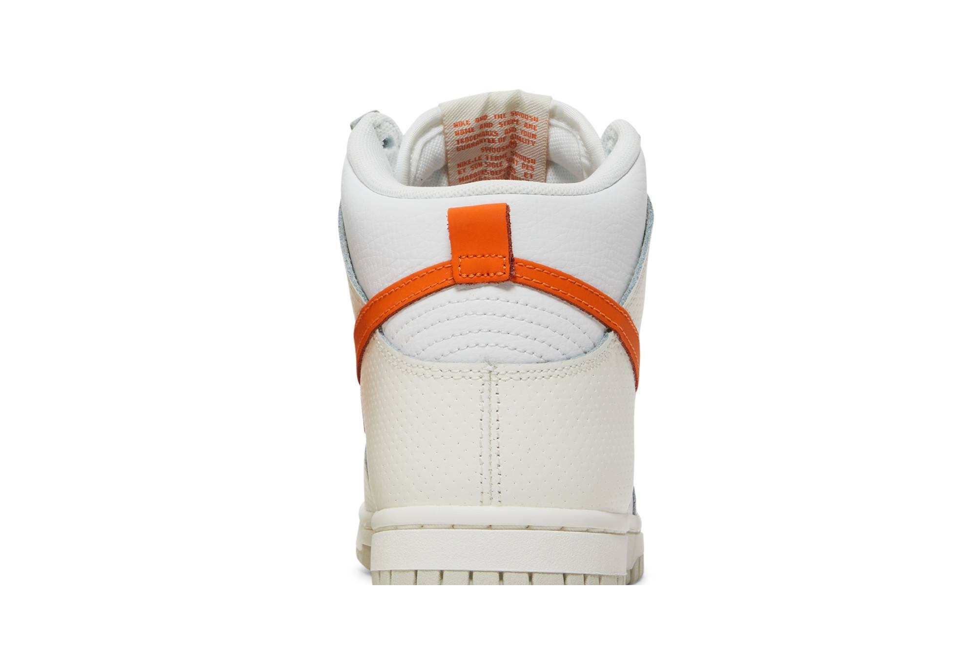 Wmns Dunk High 'White Magma Orange' - 7