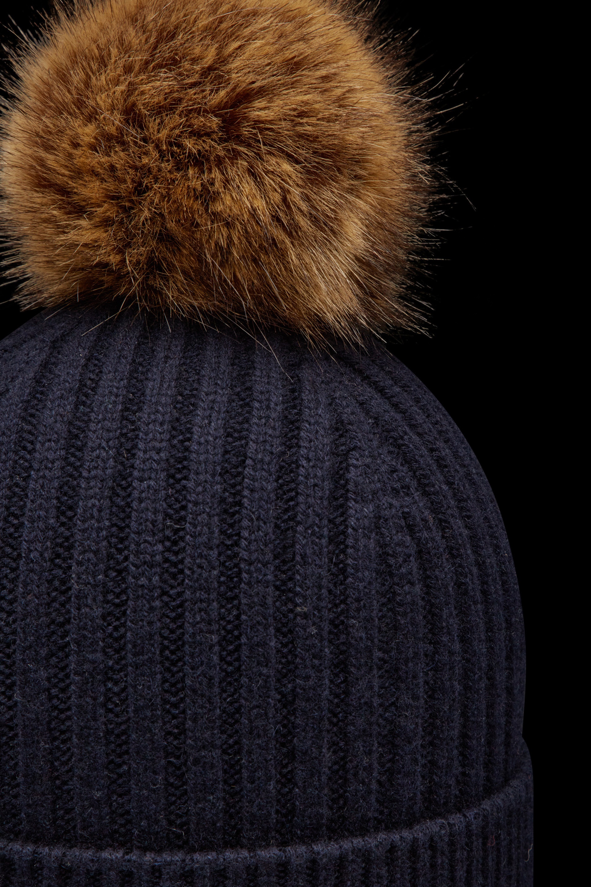 Cashmere Beanie With Pom Pom - 5