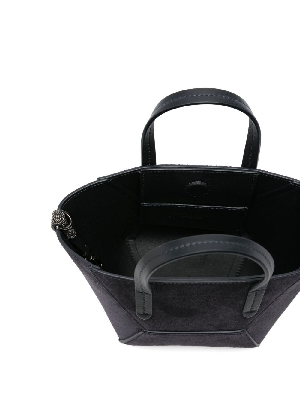 suede tote bag - 5