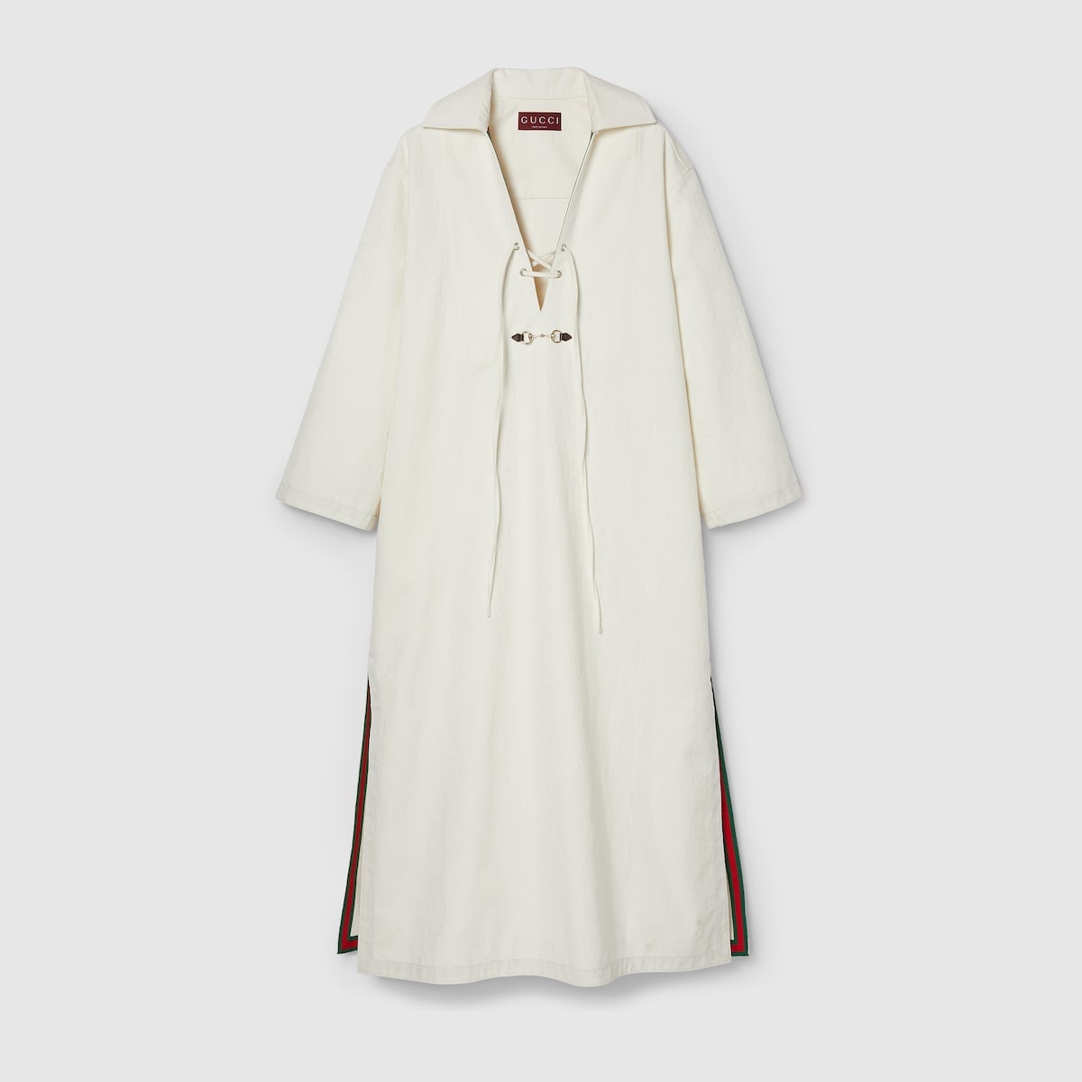 GG cotton dress with Horsebit - 1