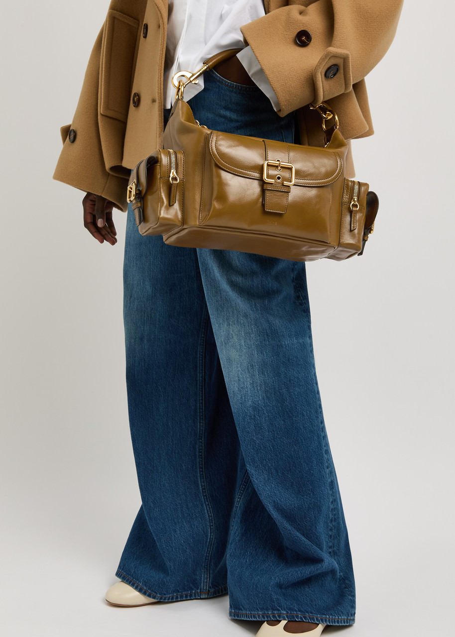 Chloe Large Glossed Leather Camera bag - 5