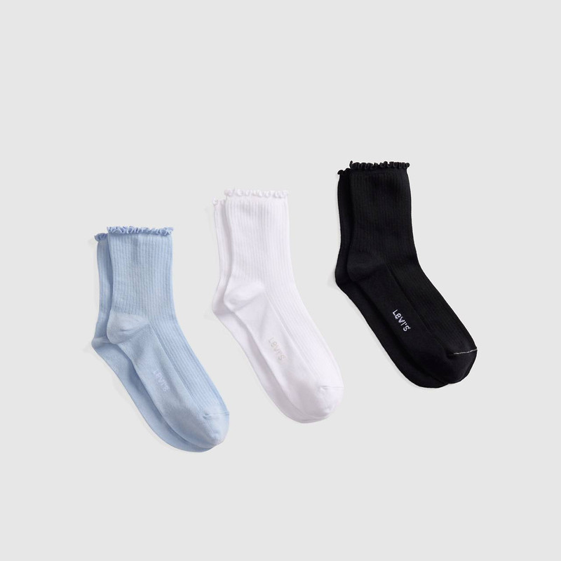 LEVI'S® SHORT CUT LETTUCE SOCKS (3 PACK) 1