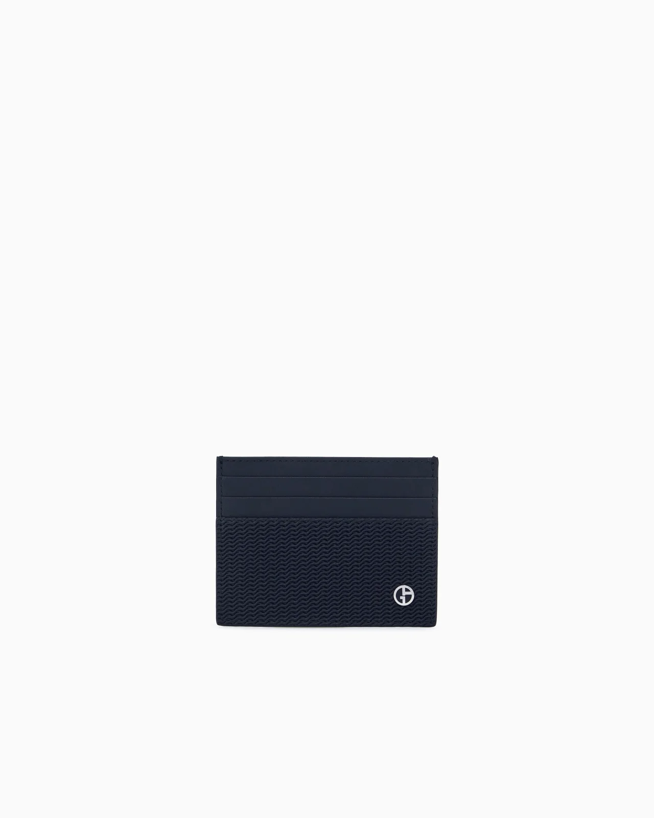CARD HOLDER IN WAVE PRINT LEATHER FOR 6 CARDS - 1