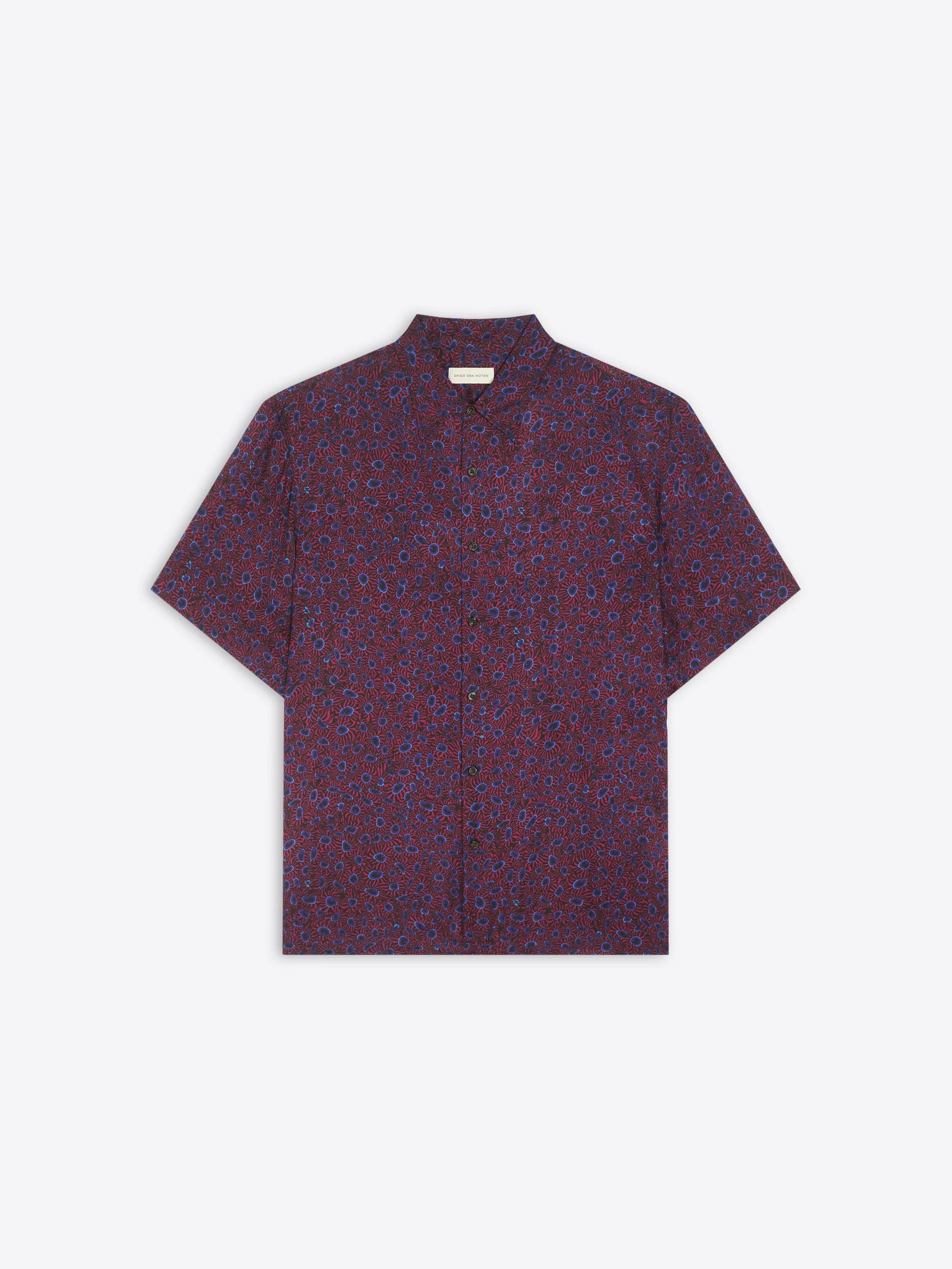 SHORT SLEEVE VISCOSE SHIRT - 1